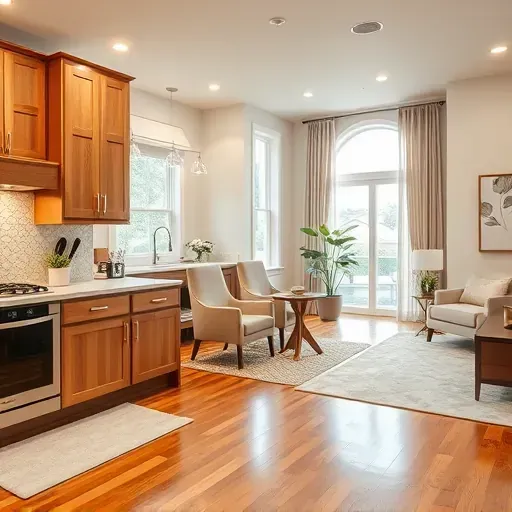 Showcasing a stunning remodeled kitchen in Hampstead NC with warm oak cabinetry, quartz counters, and an inviting atmosphere.
