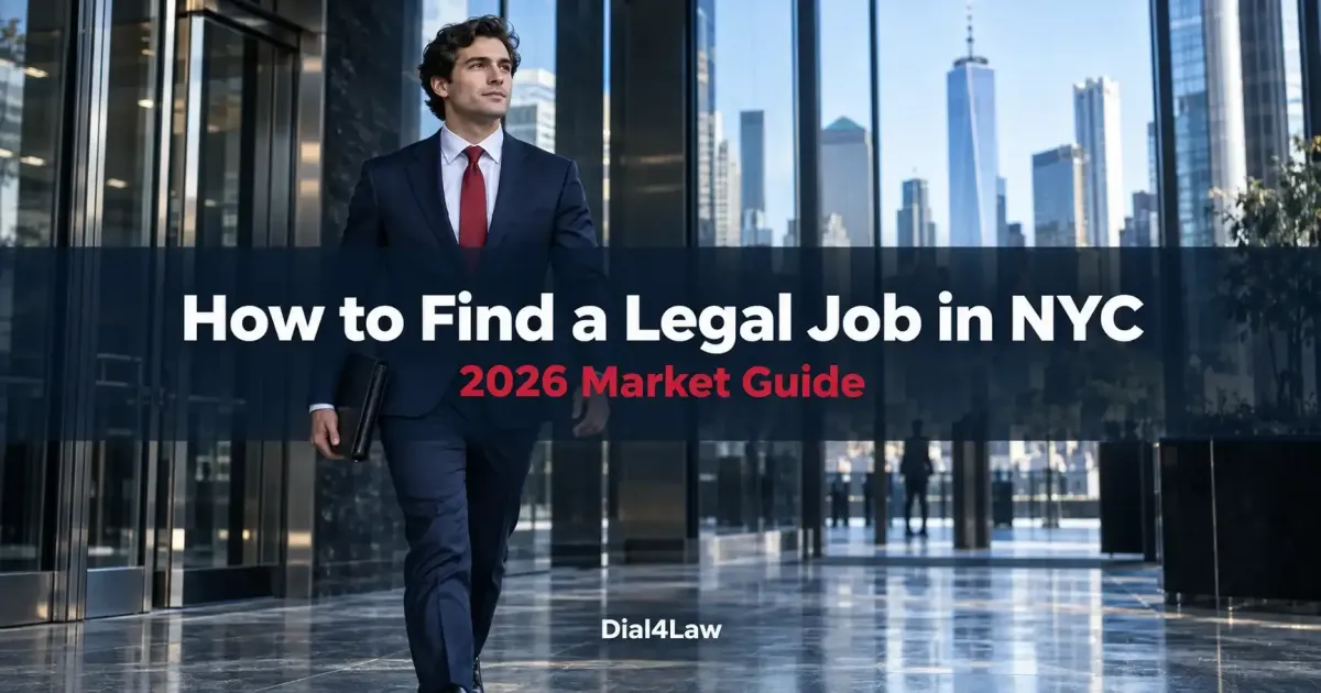 How to Find a Legal Job in NYC