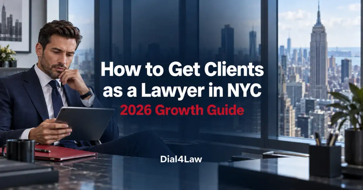 How to Get Clients as a Lawyer in NYC: A 2026 Growth Guide