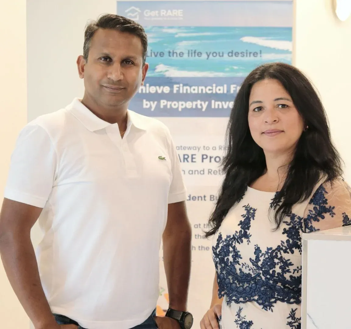 Rasti Vaibhav and Rupali Rastogi, founders of GetRARE
