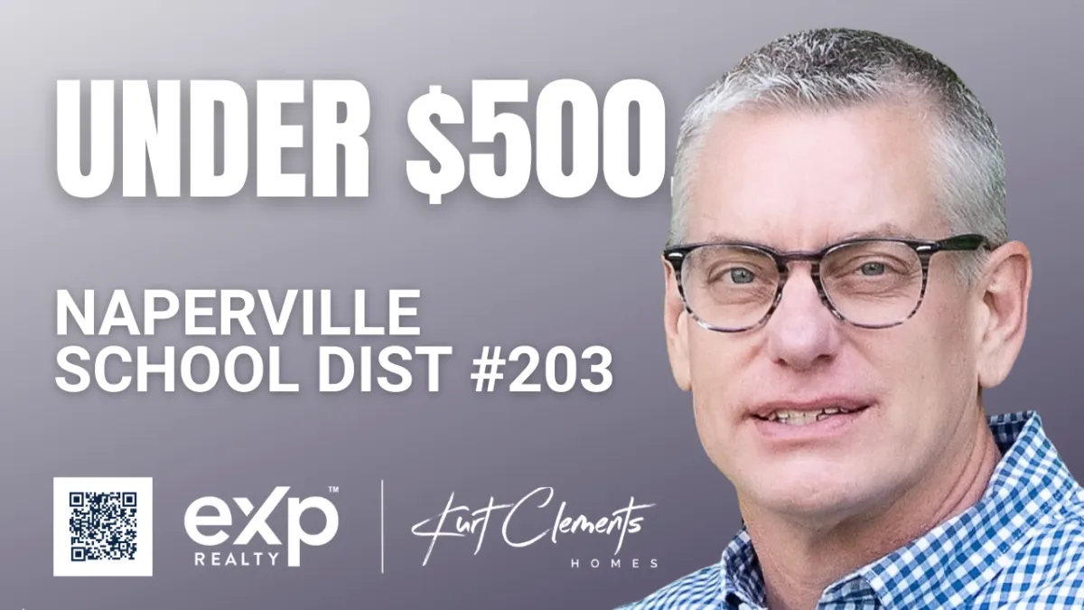 kurt clements homes link for homes for sale under $500,000  in naperville school district 203