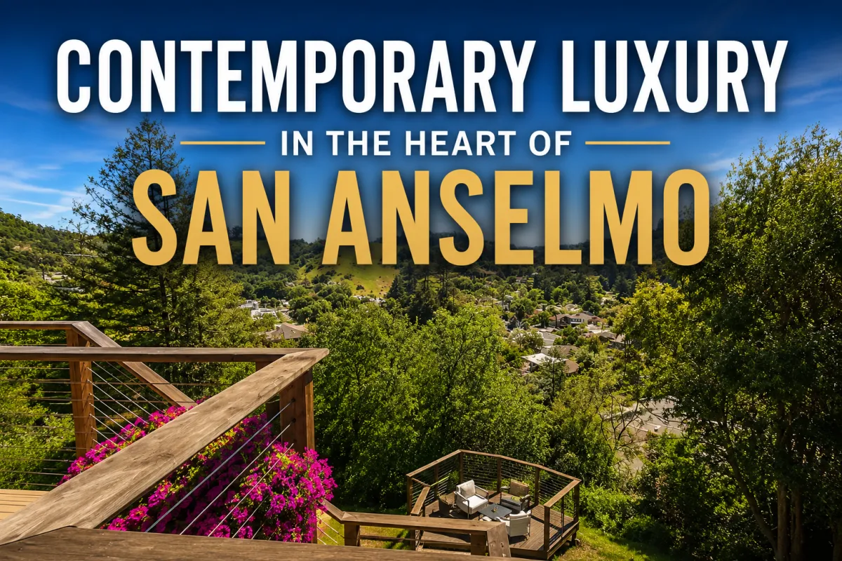 Contemporary Luxury Meets Wellness Living in San Anselmo