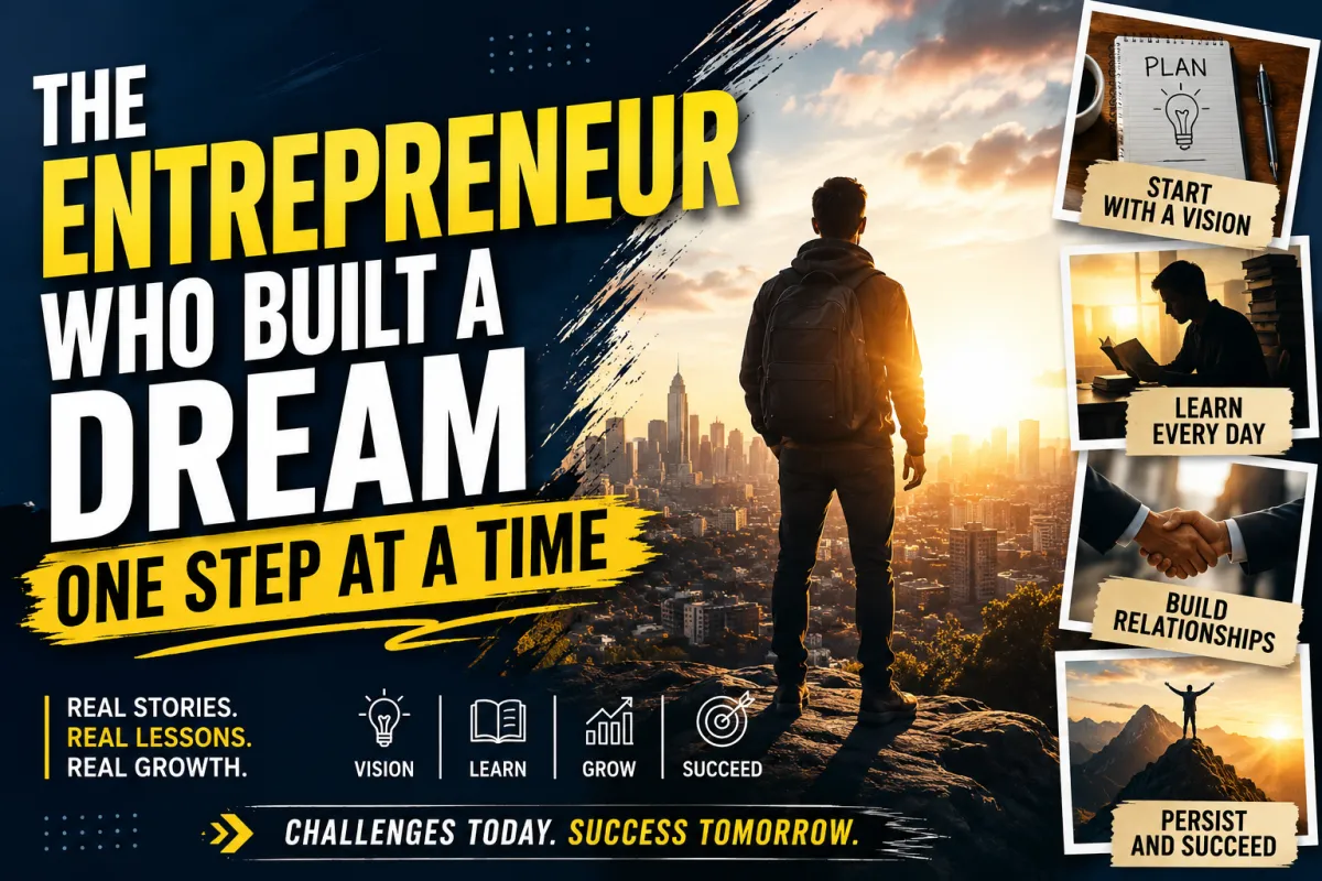 The Entrepreneur Who Built a Dream One Step at a Time