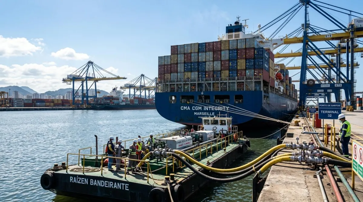 Edição 060 - ⚡ O Brasil acabou de abastecer um navio com etanol. O mundo ainda nem sabe disso.