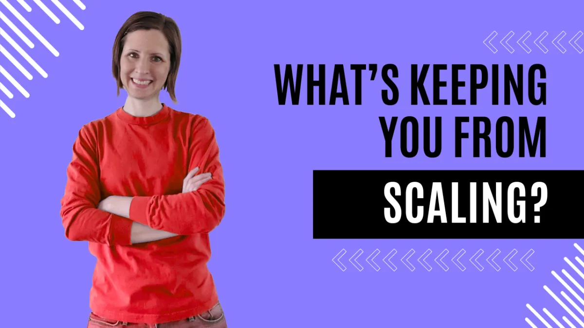 What's Really Keeping Small Firms from Scaling? (Hint: It's Not Lack of Clients)