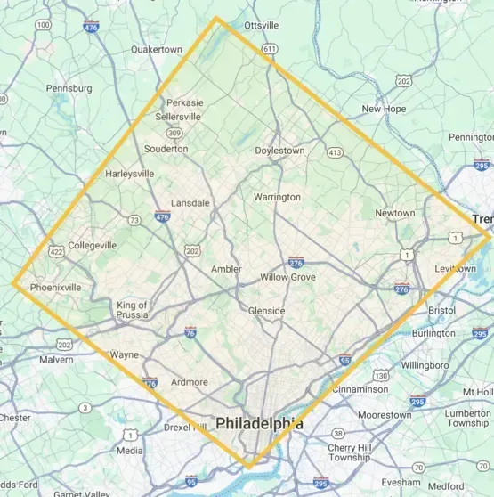 Service Area Map