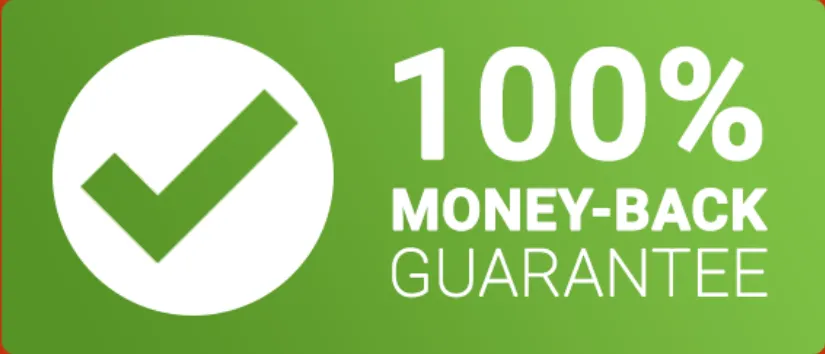 100% Money-back guarantee on our work