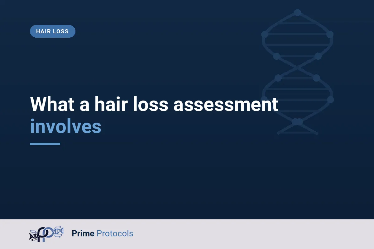What a hair loss assessment involves