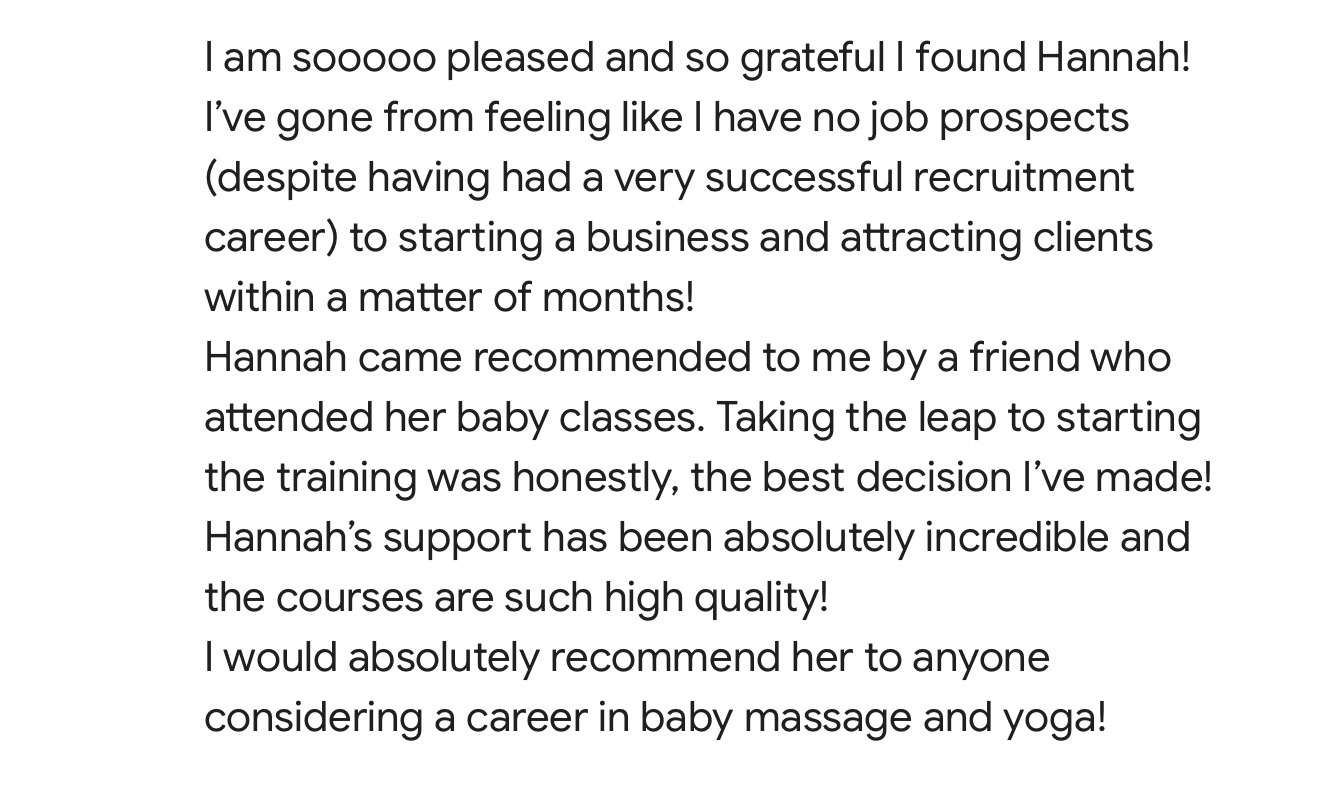 A message from a teacher trained at The Little Rosebuds Academy