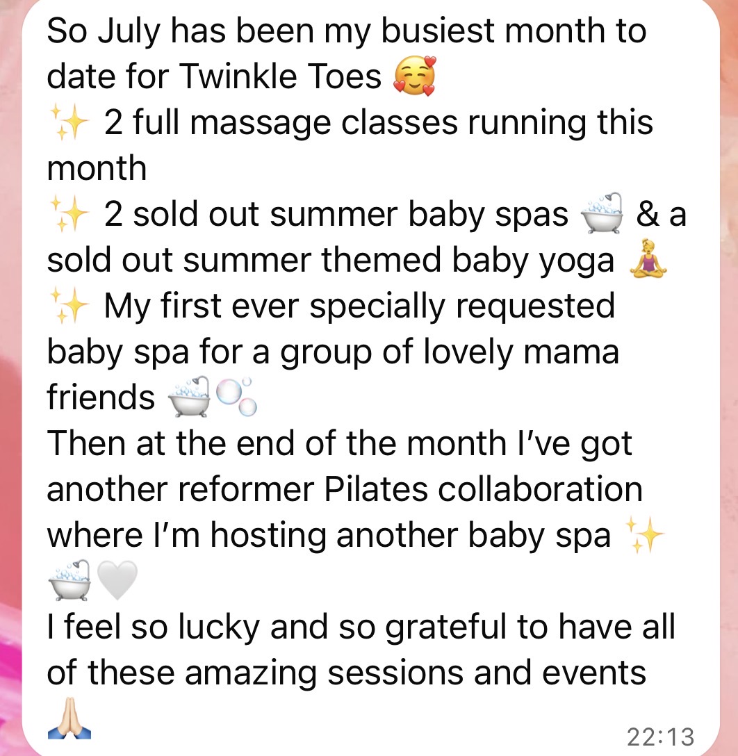 A message from a teacher trained at The Little Rosebuds Academy
