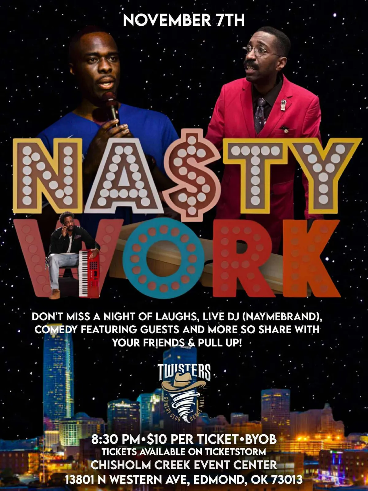 Nasty Work Show Flyer