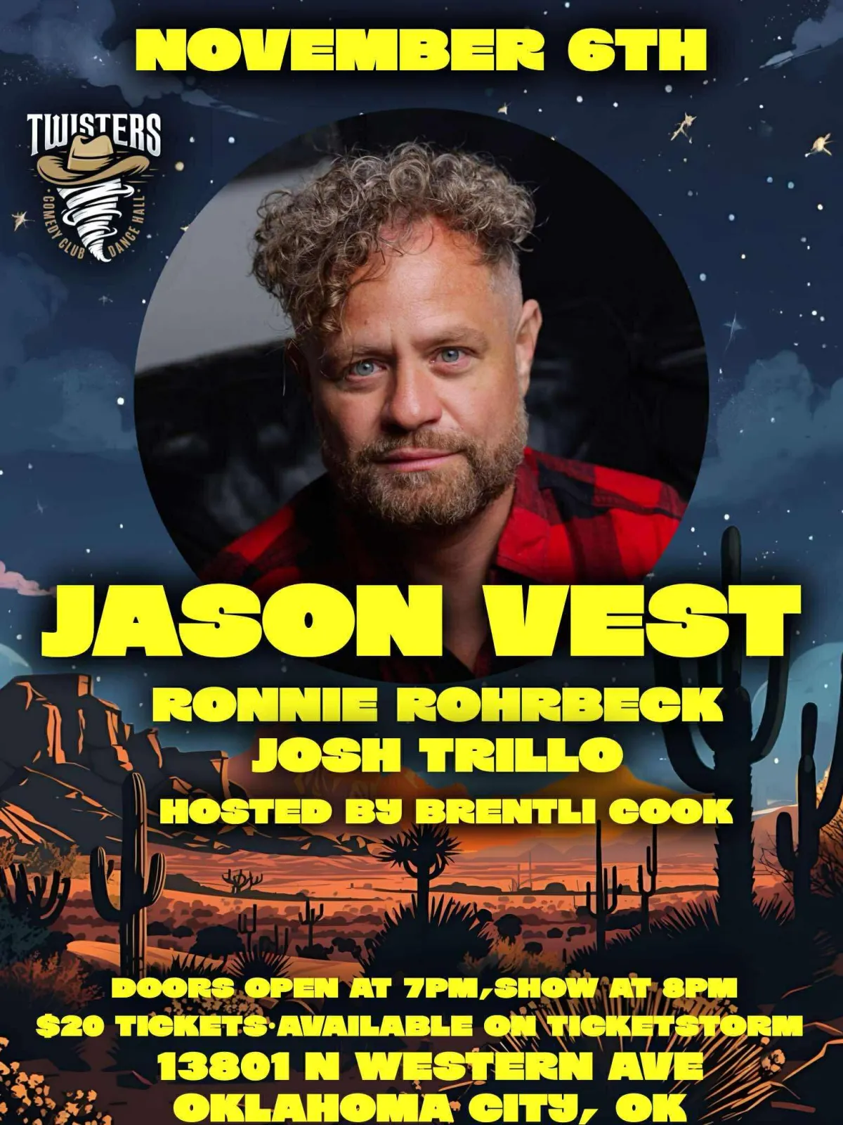 Nasty Work Show Flyer