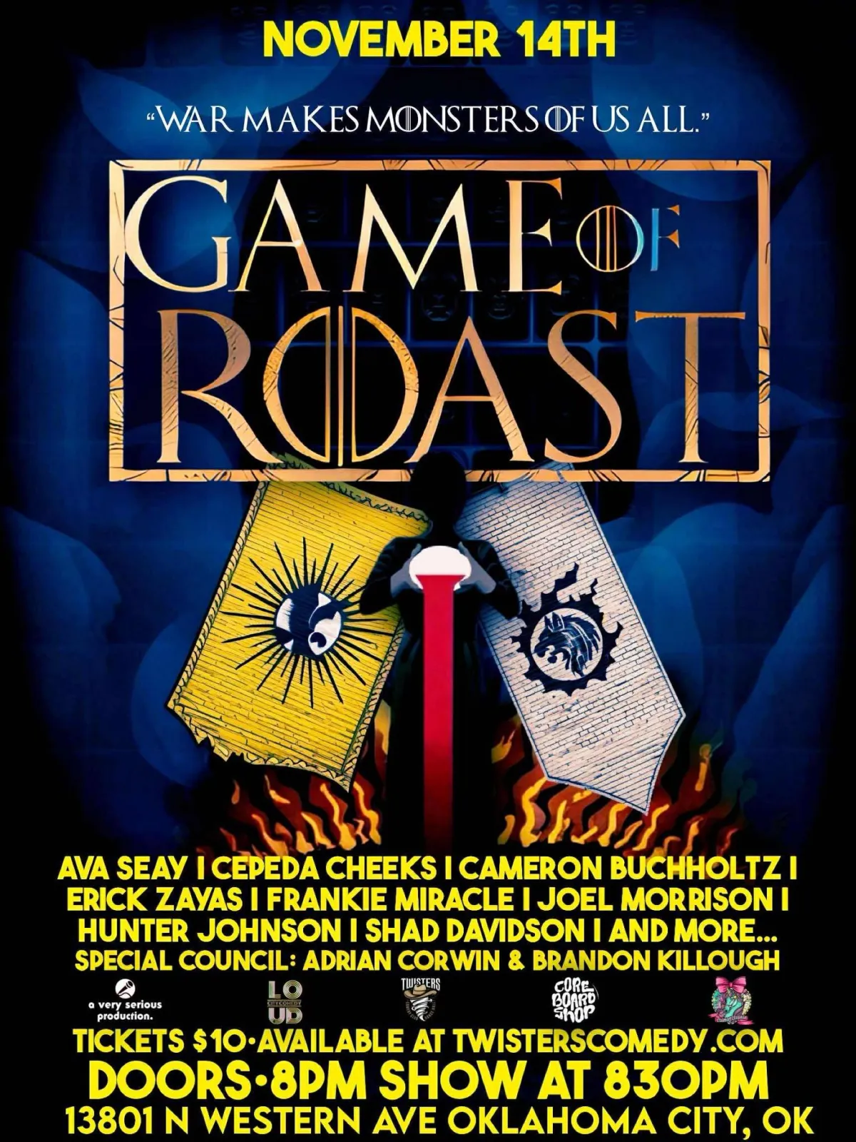 Nasty Work Show Flyer