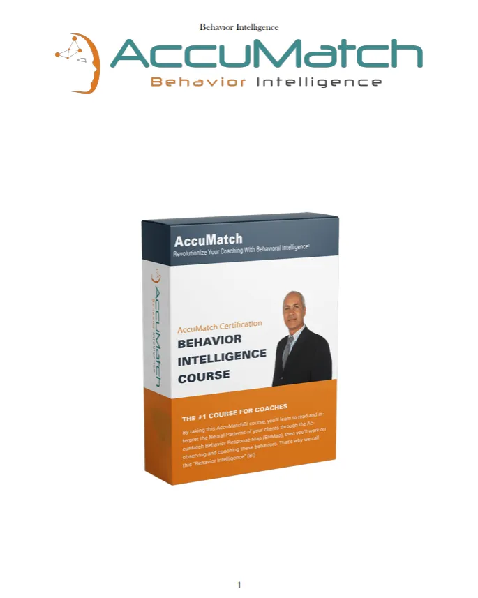 Behavior Science by Nagui Bihelek - Behavior Intelligence