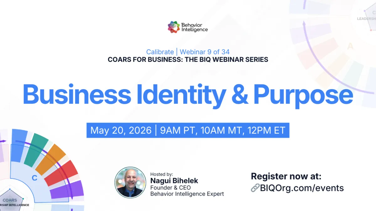 May 20, 2026 - Business Identity and Purpose