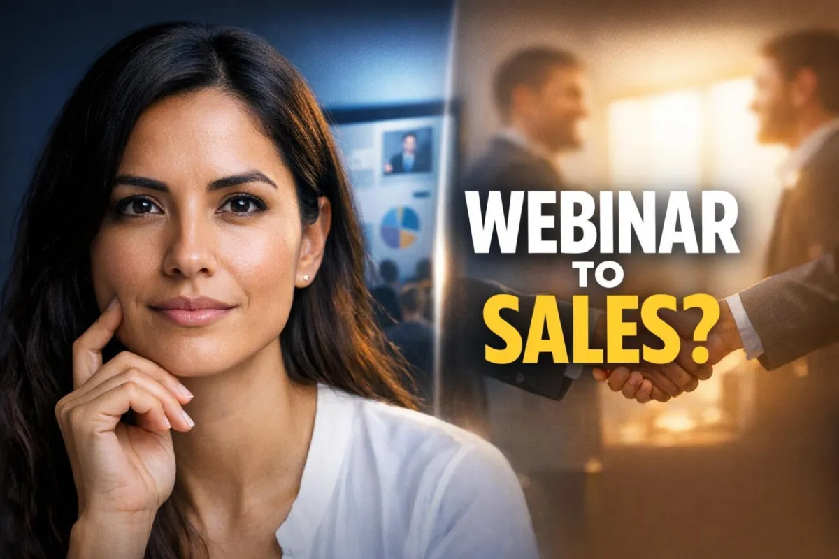 Mastering Seamless Webinar Transitions: From Teaching to Selling with SocialBlastPRO