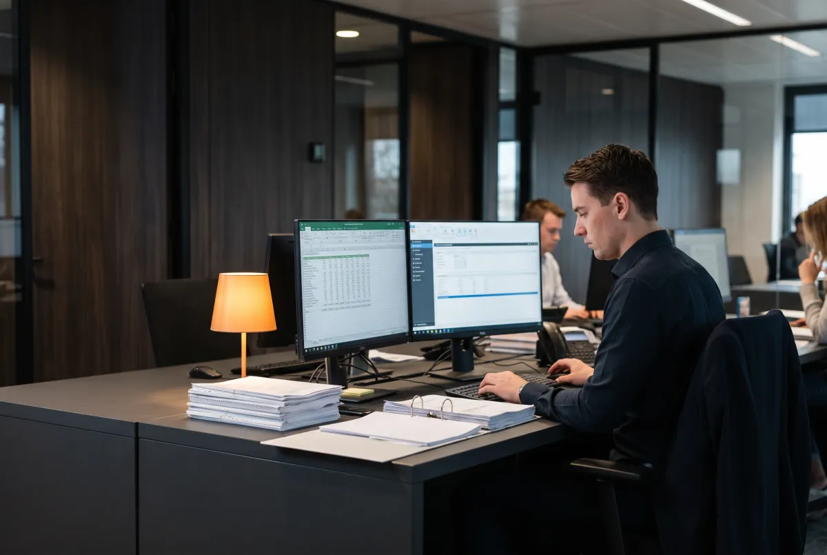 Accounting firm office representing Delvetek's managed IT and cybersecurity for CPAs