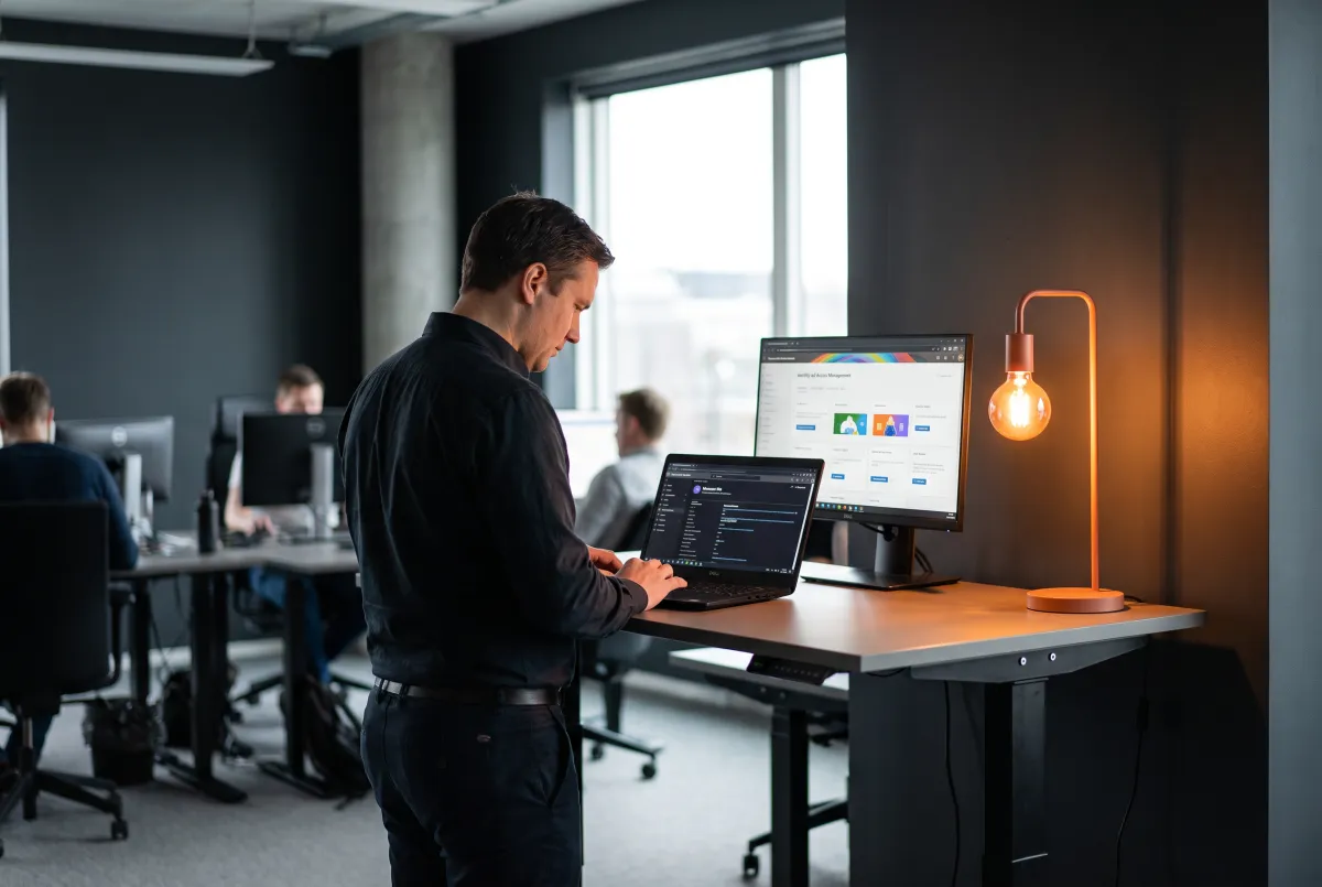 IT engineer managing Microsoft security operations for Delvetek's clients