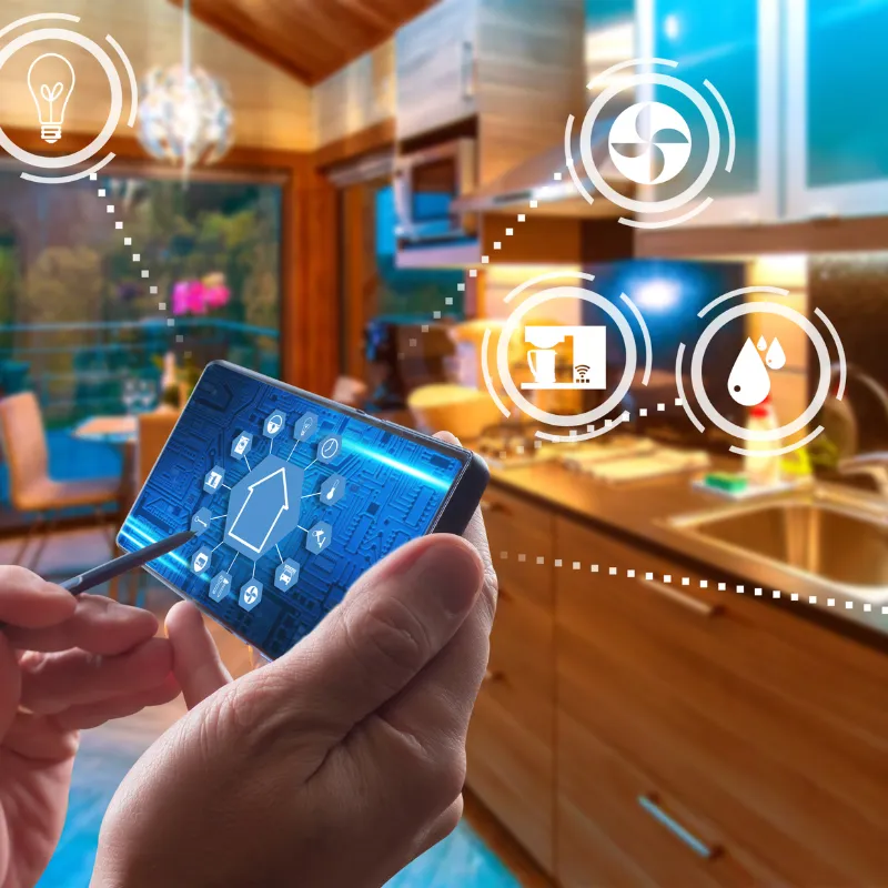 an image that represents smart home appliance integration
