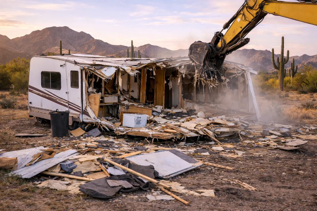 RV's/Campers Demolition Phoenix, Arizona