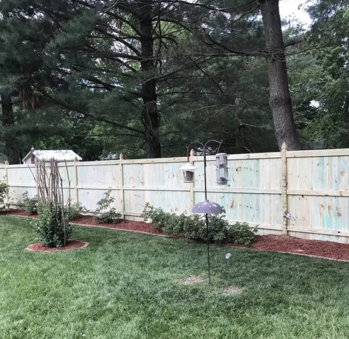 Wood Fence installation