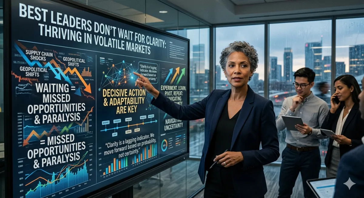 Why the Best Leaders in Volatile Markets Aren't Waiting for Clarity