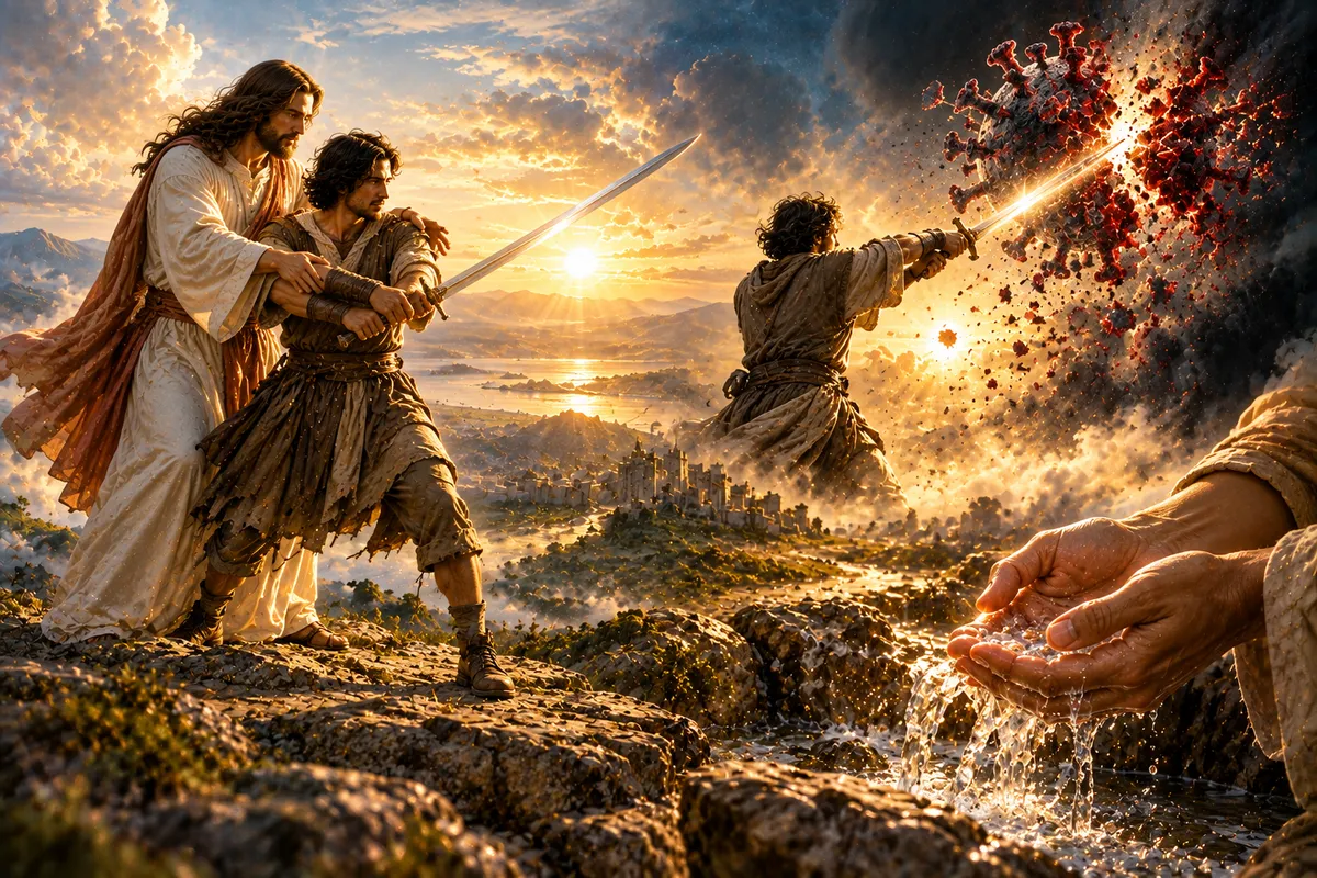 Be Strong and Courageous: Swing Your Sword
