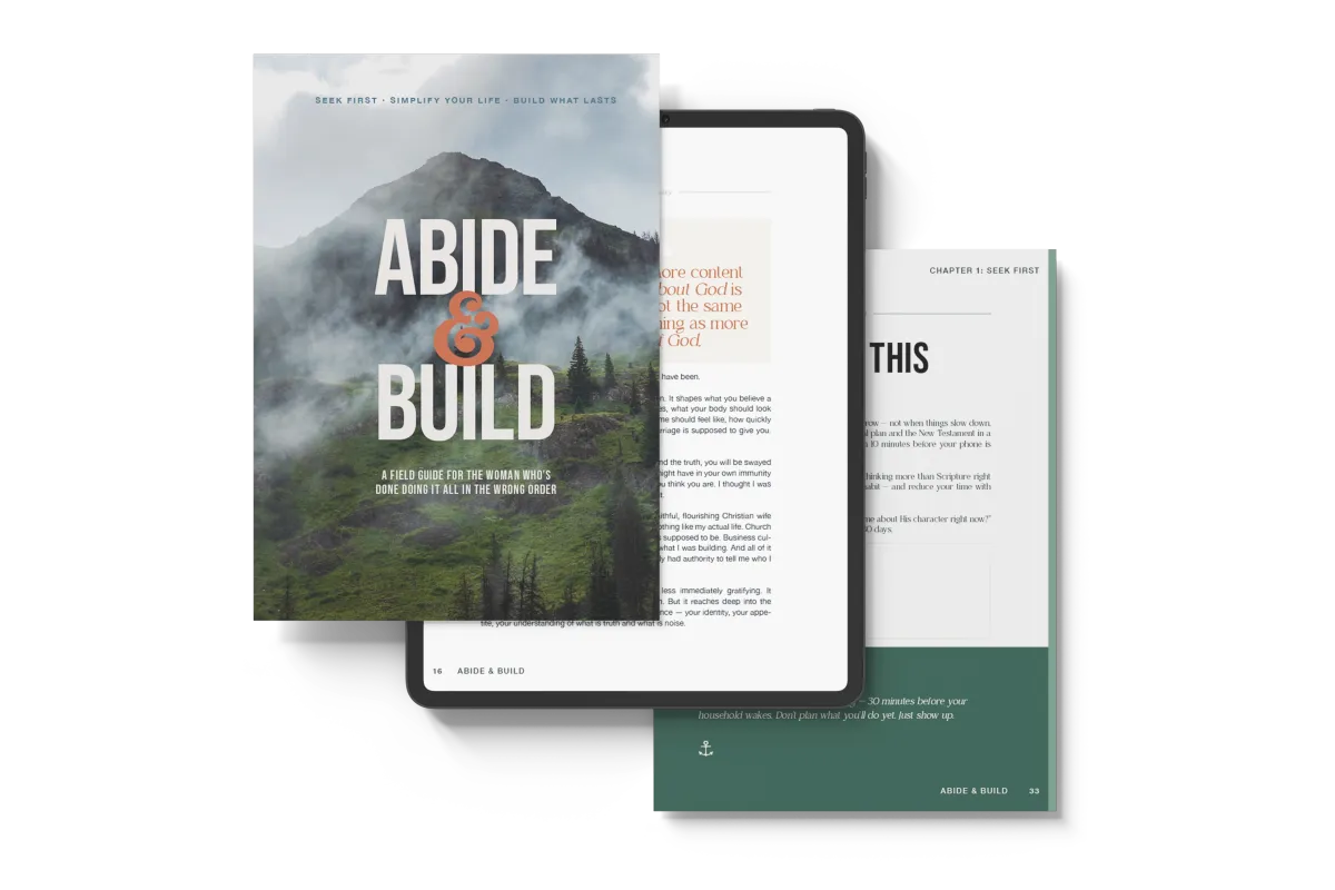 Abide & Build by Amber Clay