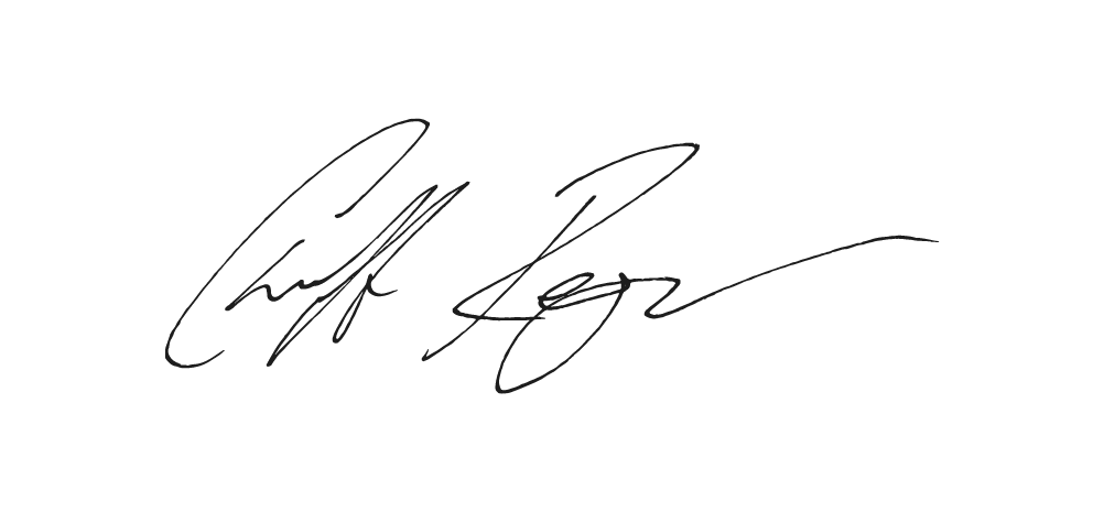 Cliff Rego signature