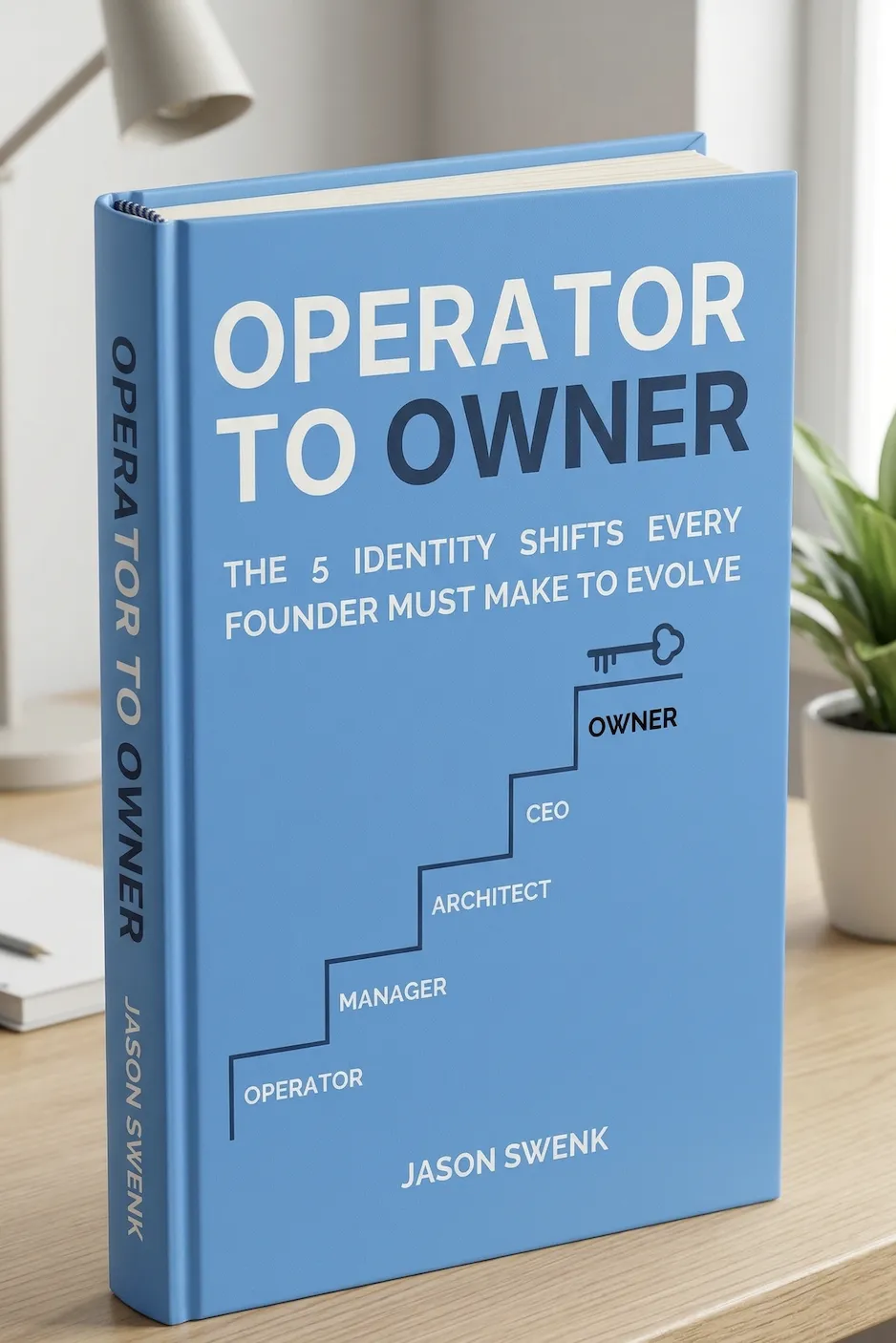 Operator to Owner book cover mockup