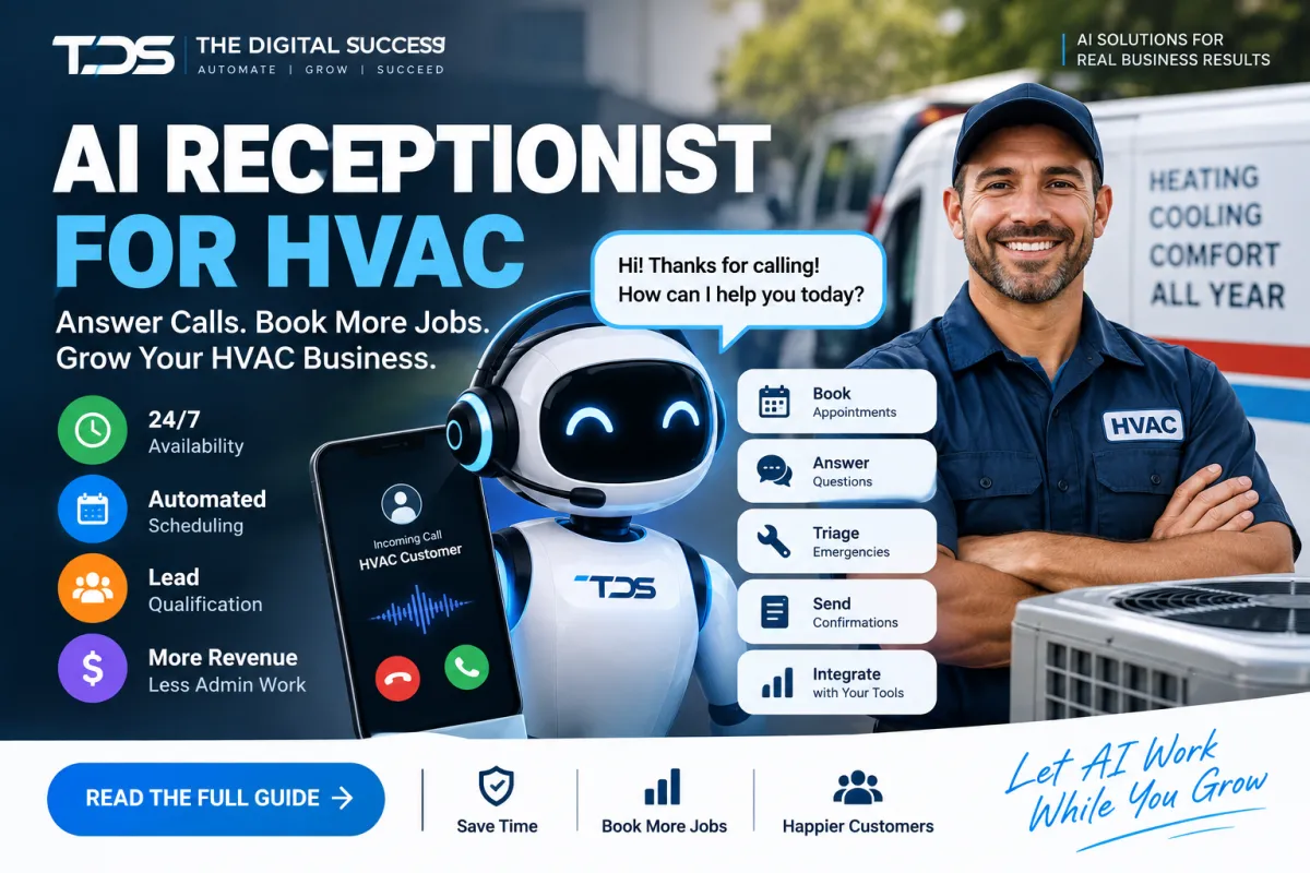 How an AI Receptionist for HVAC Can Transform Your Small Business
