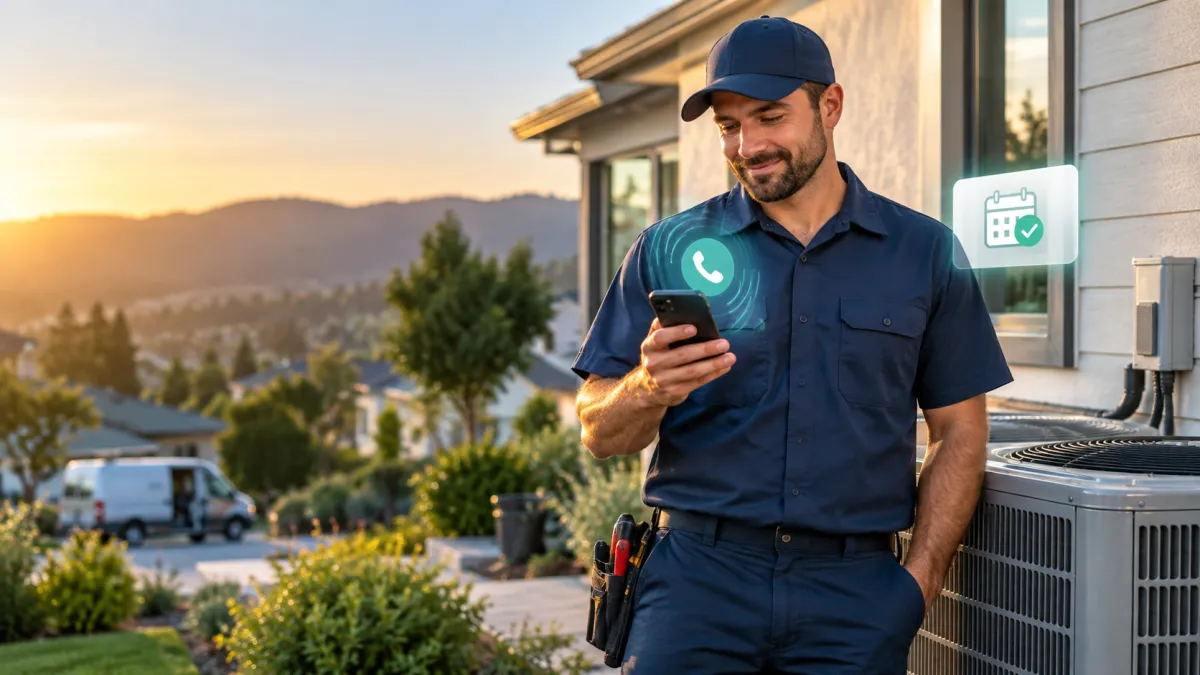 AI Receptionist for HVAC Companies: Save Time, Capture More Leads, and Book More Jobs