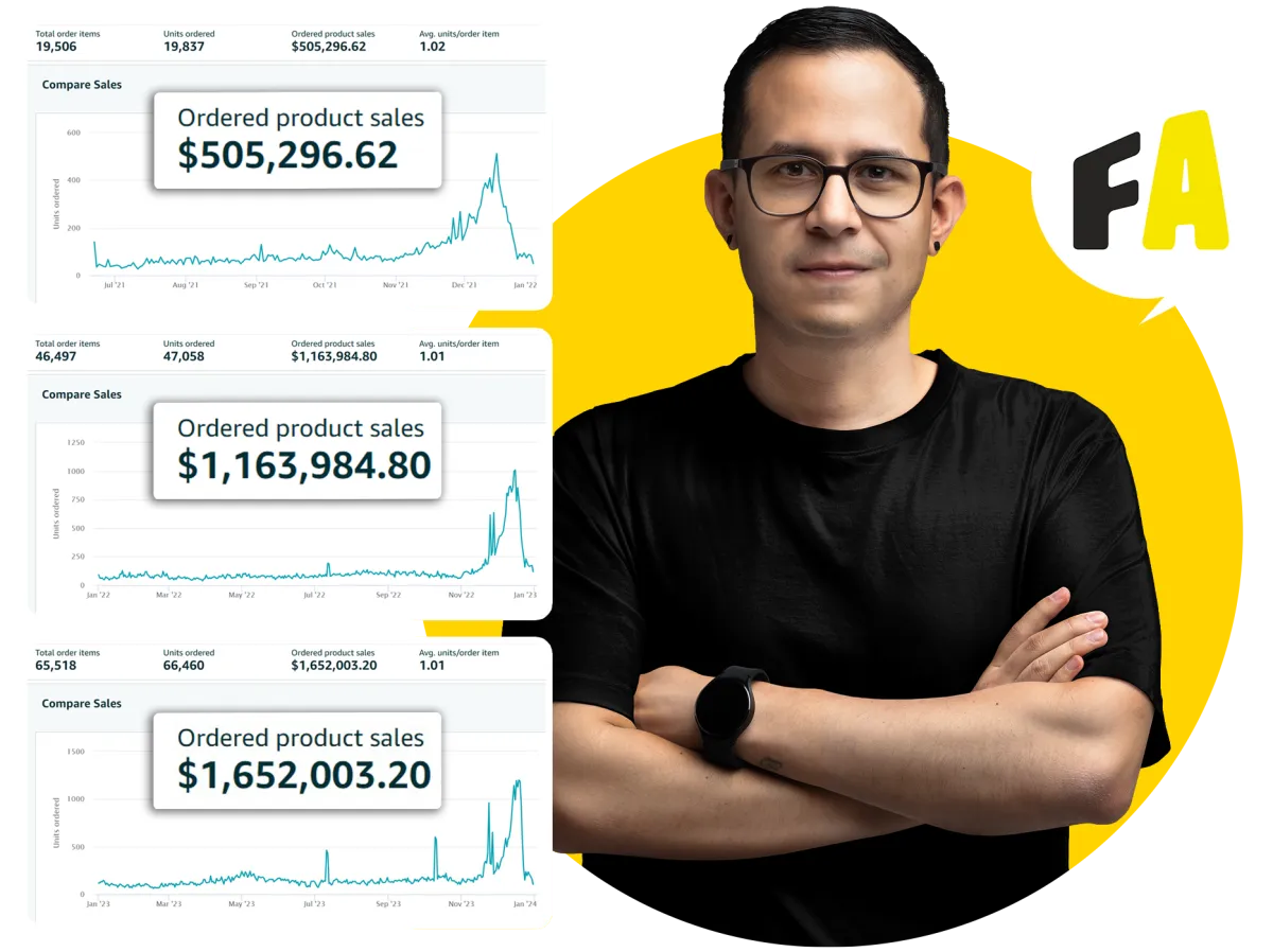 Frank Arias vendedor en Amazon