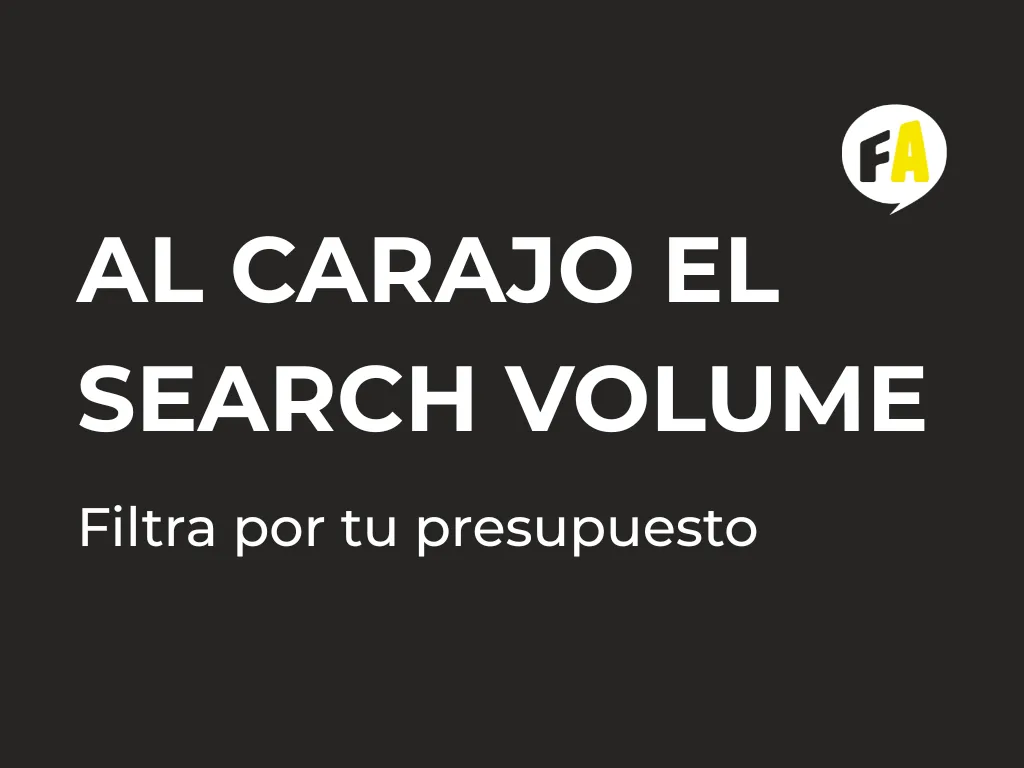 El Mito del Search Volume en Amazon FBA | Frank Arias