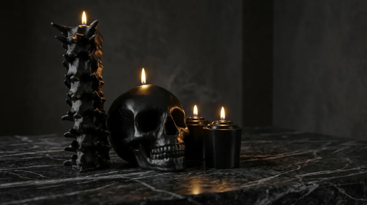 Gothic decor trends 2026: Why candles lead dark renaissance