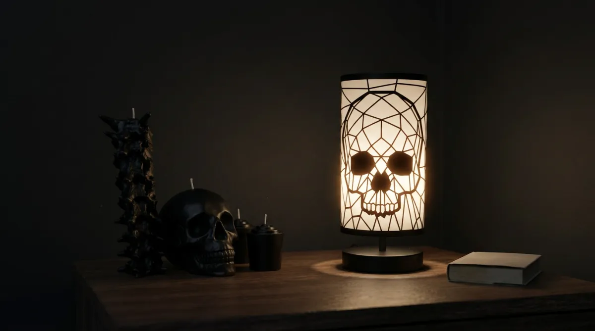 Gothic lighting guide: When to choose candles vs lamps for home