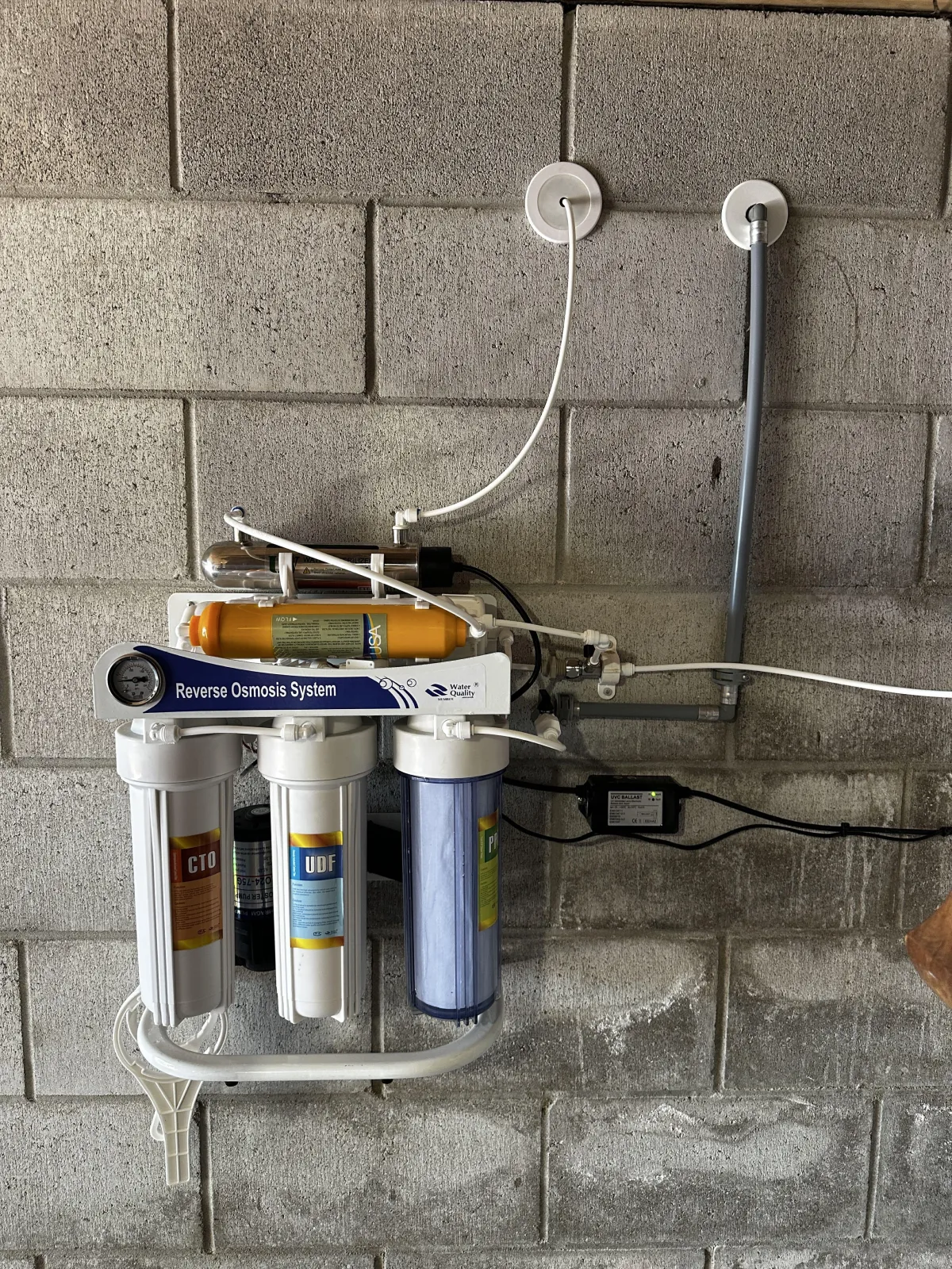 Water filtration installation Tauranga
