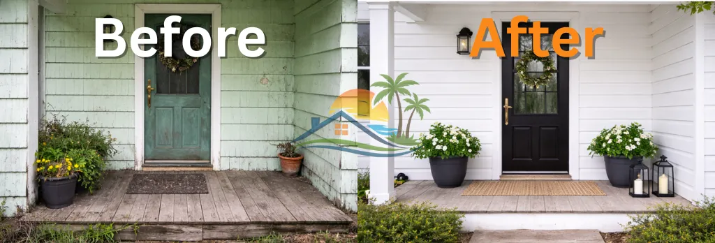 Before-and-after-front-door-rehab