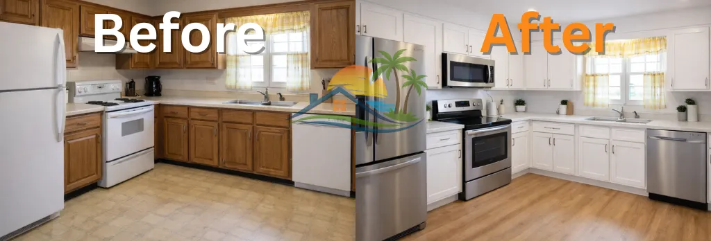 Before-and-after-kitchen-rehab