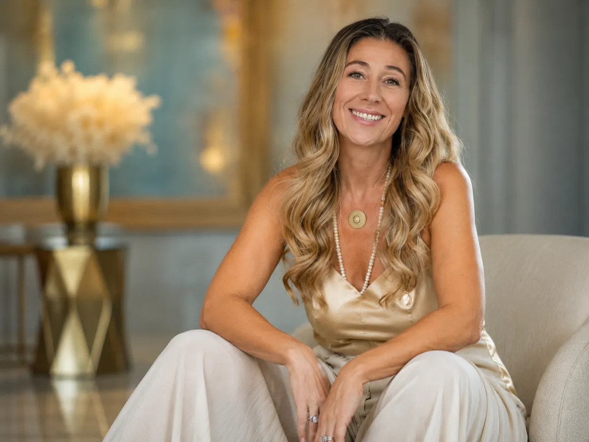 Renée Ambarees — Founder of Yoga4Face® and international bestselling author. Natural radiance from within.