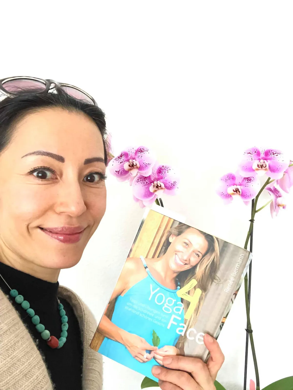 Fumiko Takatsu — Founder of the Face Yoga Method® with Renée Ambarees' book