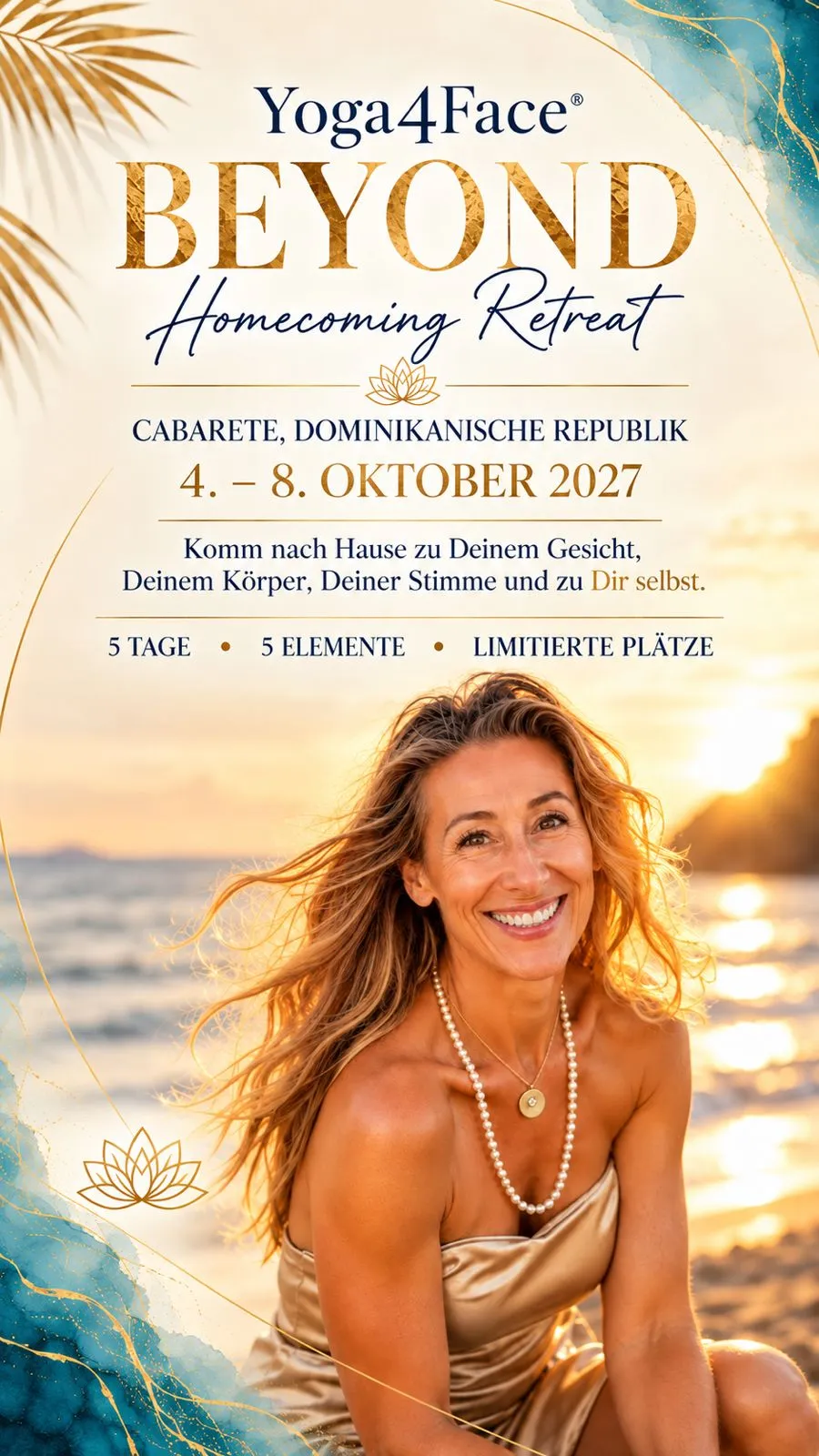 Renée Ambarees | Yoga4Face Beyond: Homecoming Retreat in Cabarete 4-8 Oktober 2027