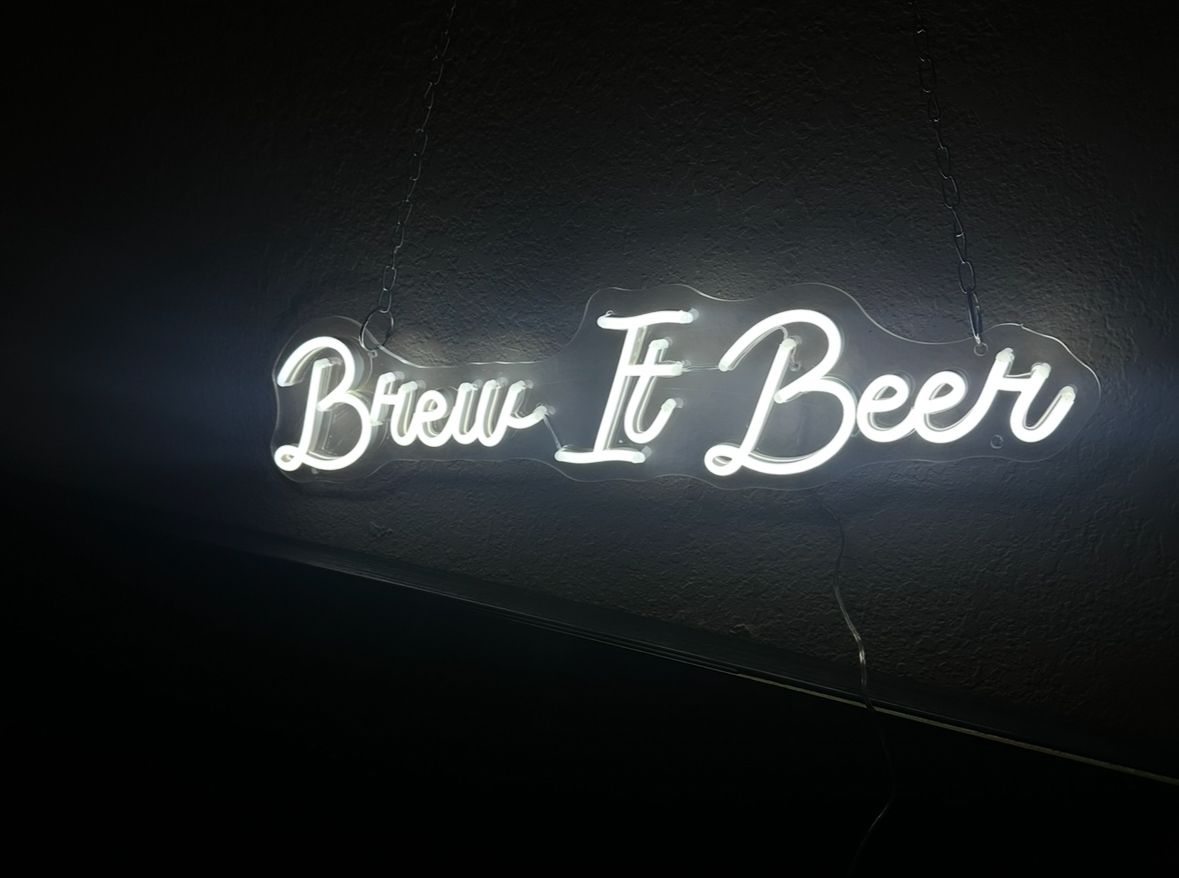 red and white UNKs neon light signage
