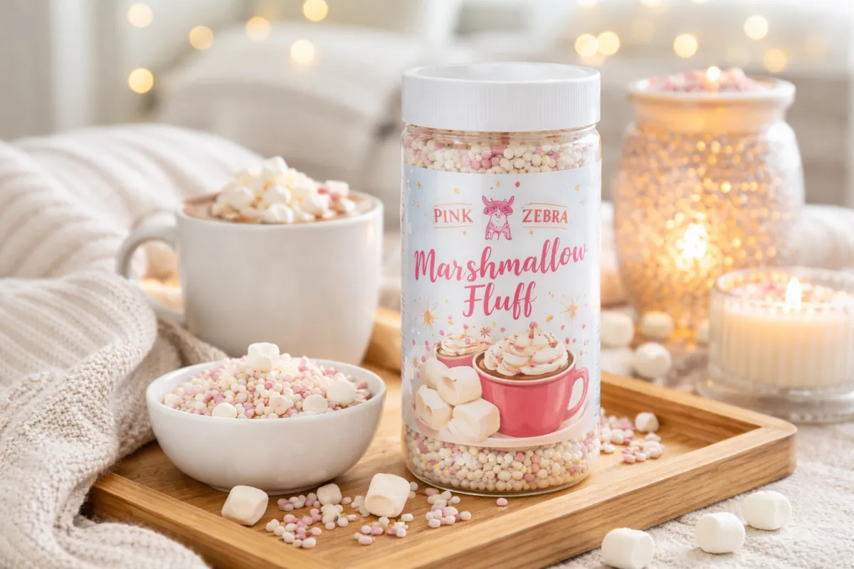 cozy soy wax sprinkles for eco friendly home fragrance