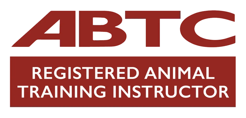 Animal behaviour and training council registered animal trainer logo