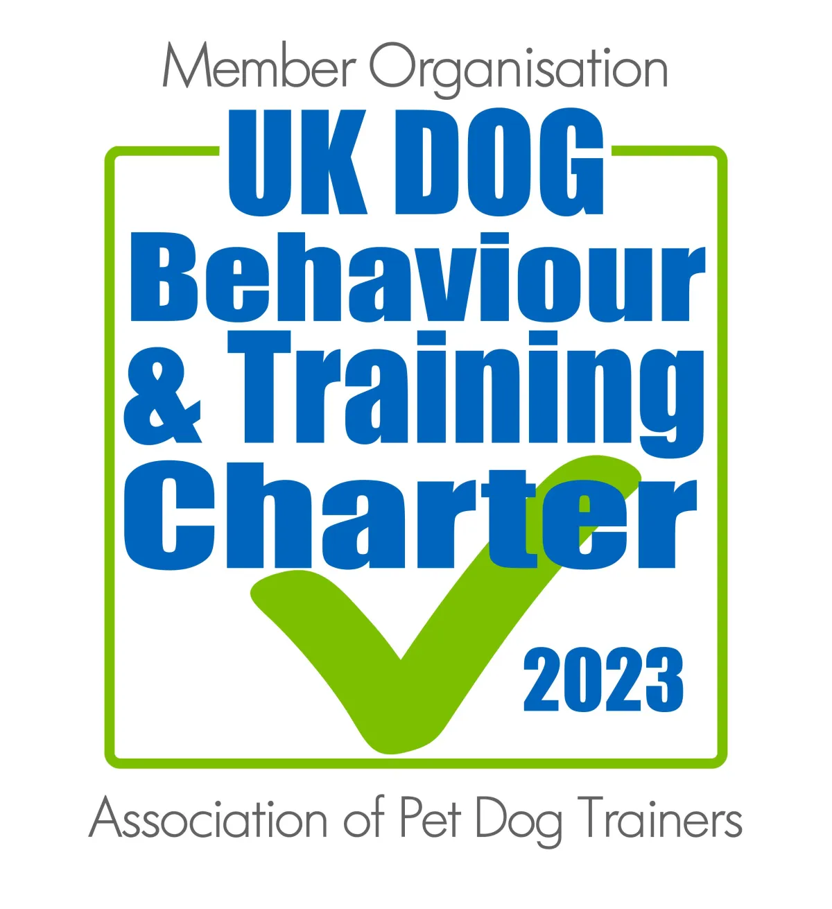 UK Dog Behaviour and Training Charter Group Logo