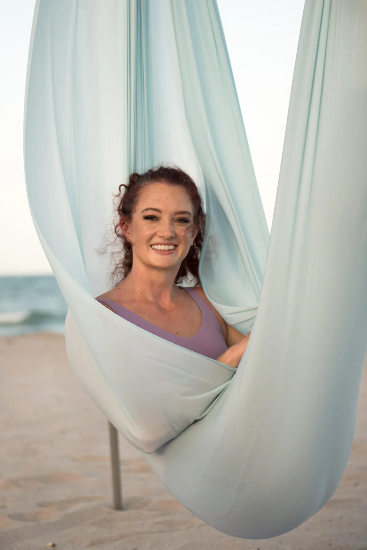 Portrait of Annelien in the sanctuary space