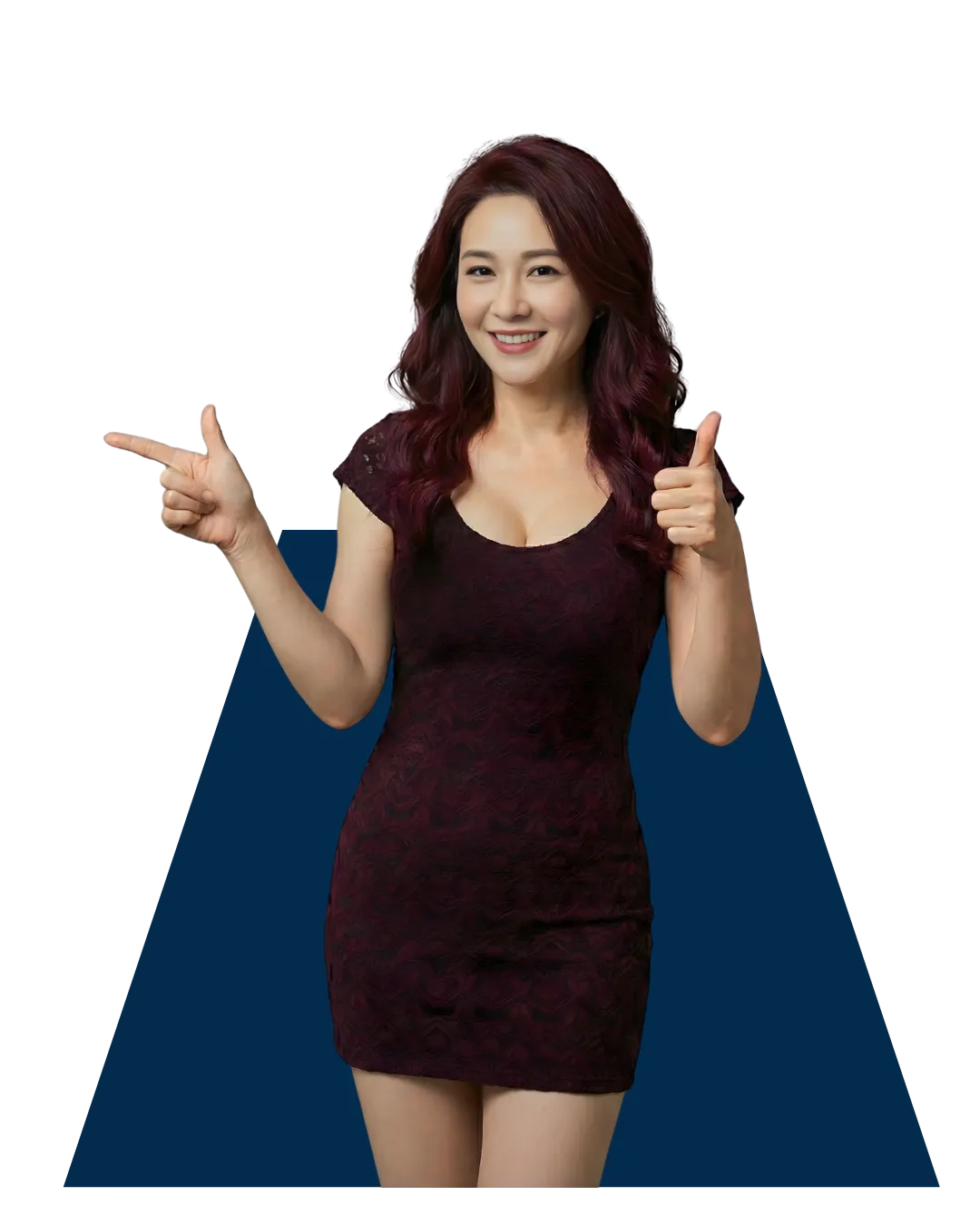 woman approving lendela for the right choice