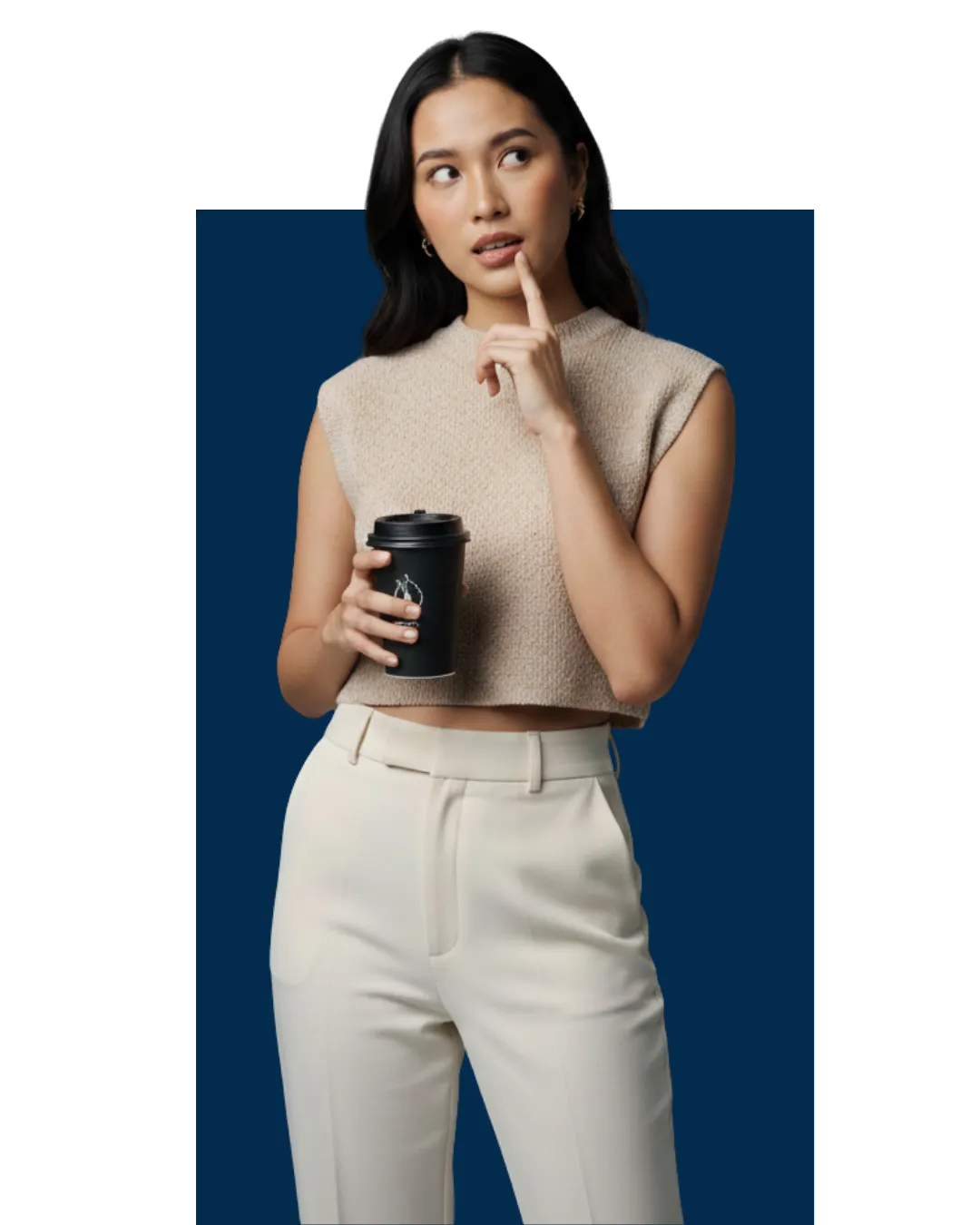 Woman deciding whether loanova is for her