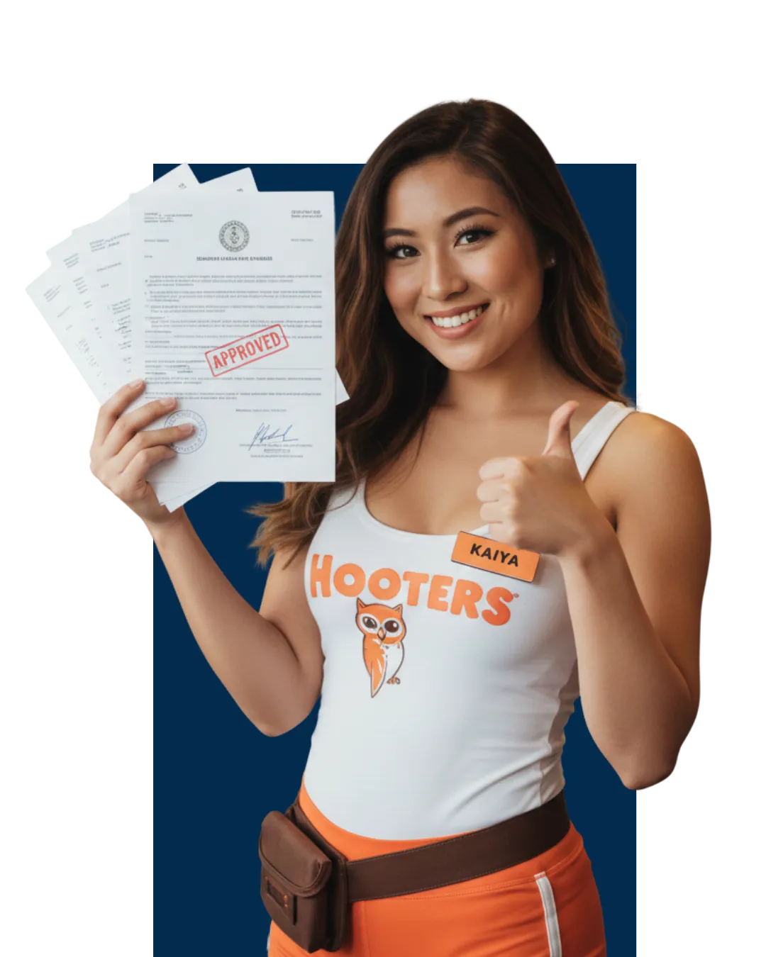 rich old lady approving of loanova loans